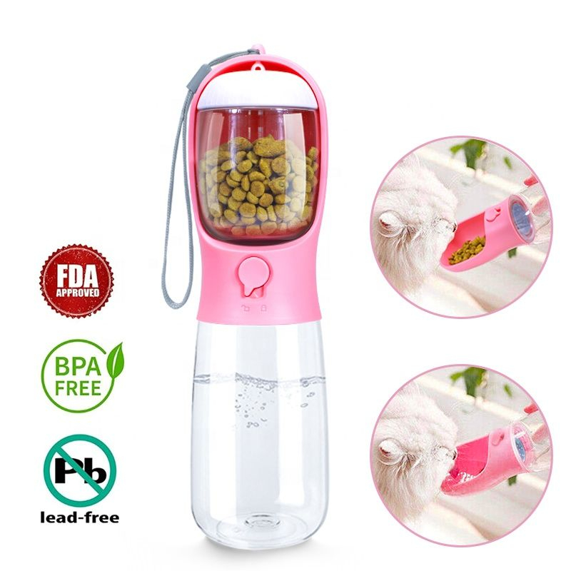 Dog Water and Food Bottle